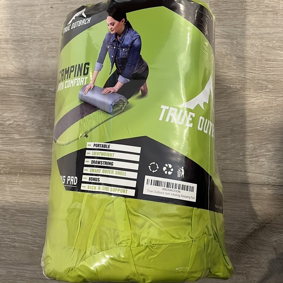 NWT true ourback self inflating Sleeping pad - Picture 7 of 7